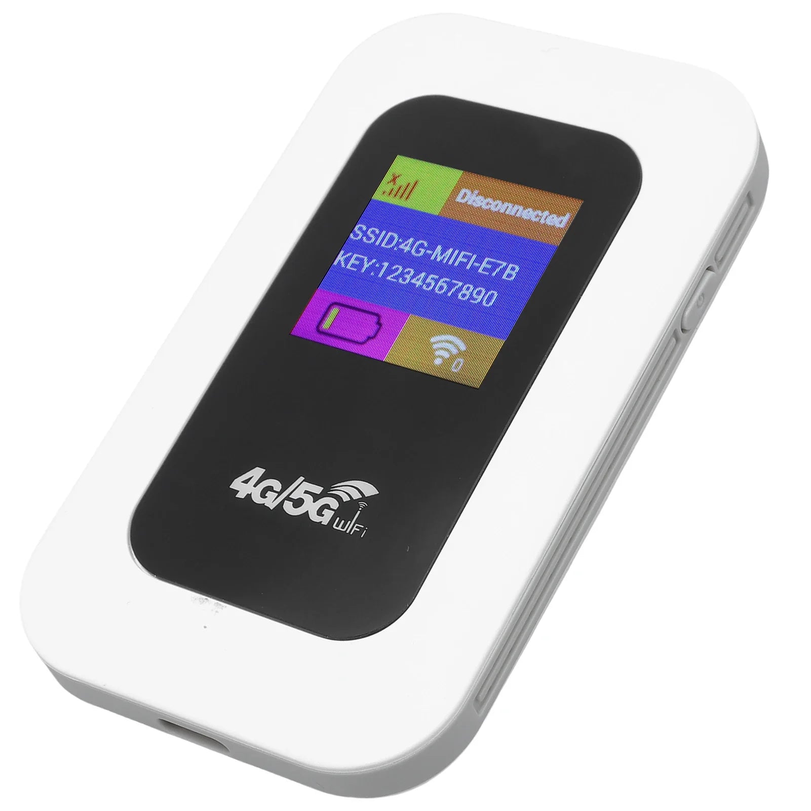 Ultra-Portable WiFi Mobile Hotspot Device 300Mbps High Speed 4G 5G Pocket Wireless Network Connect Device for Travel Camping