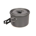Camping Cooking Set, Outdoor Kitchenware Set, Aluminum Portable Tableware Kitchenware POTS Bowls Kettles Hiking Picnic Equipment