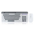 Dual-mode Wireless Keyboard & Mice Combo 2.4G Bluetooth 5.0 Membrane Keyboards BT 3-Channels Rechargeable Key Board Mouse for PC