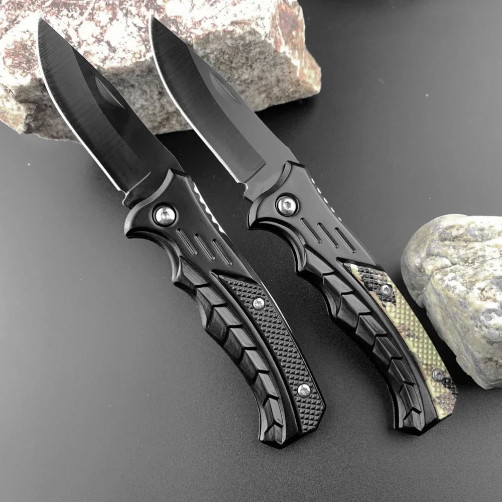Folding knife Stainless steel High-hardness Pocket knife Outdoor Fishing knife Survival knife for Men