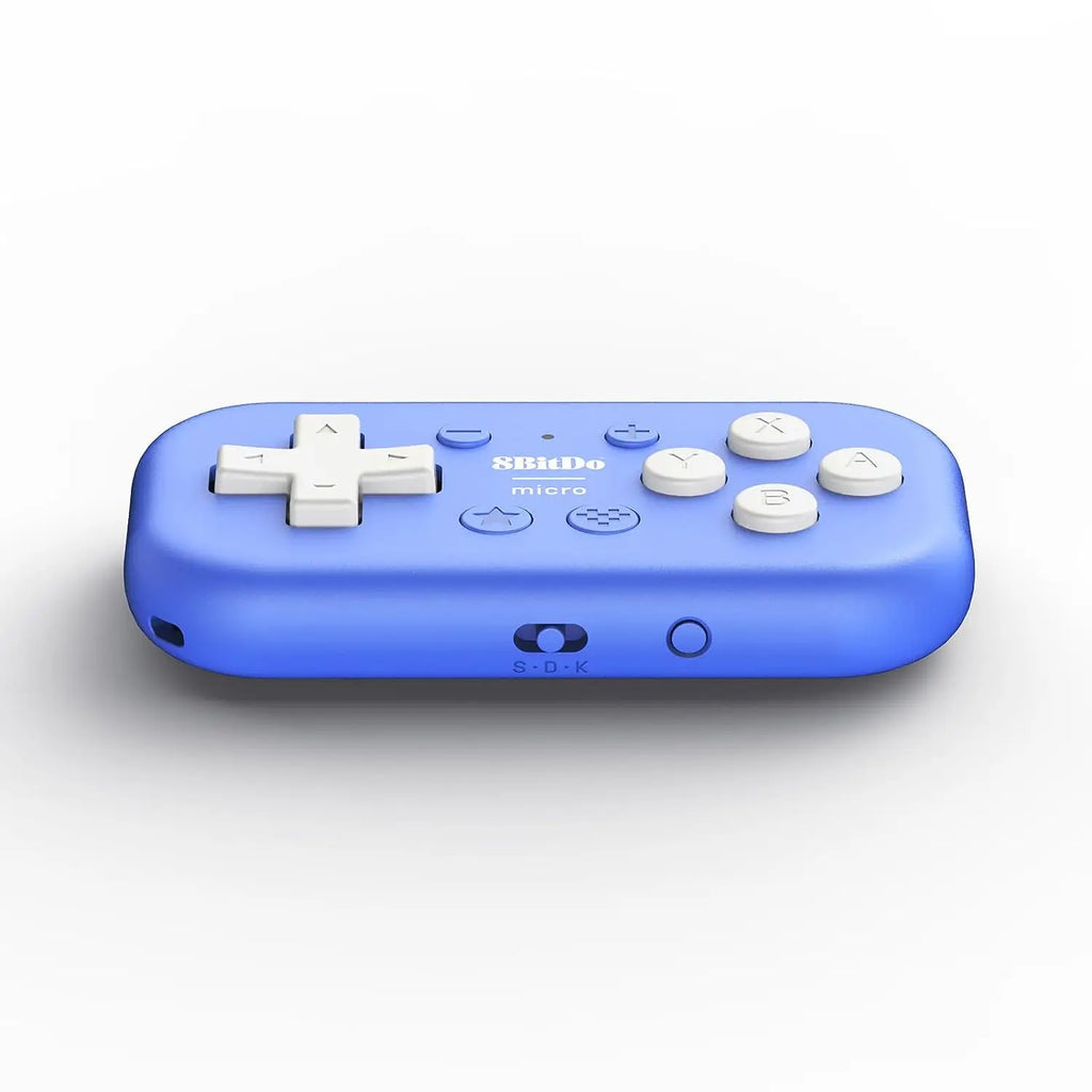 8Bitdo Micro Bluetooth Gamepad Pocket-sized Mini Game Controller for Switch, Android, and Raspberry Pi, Supports Keyboard Mode