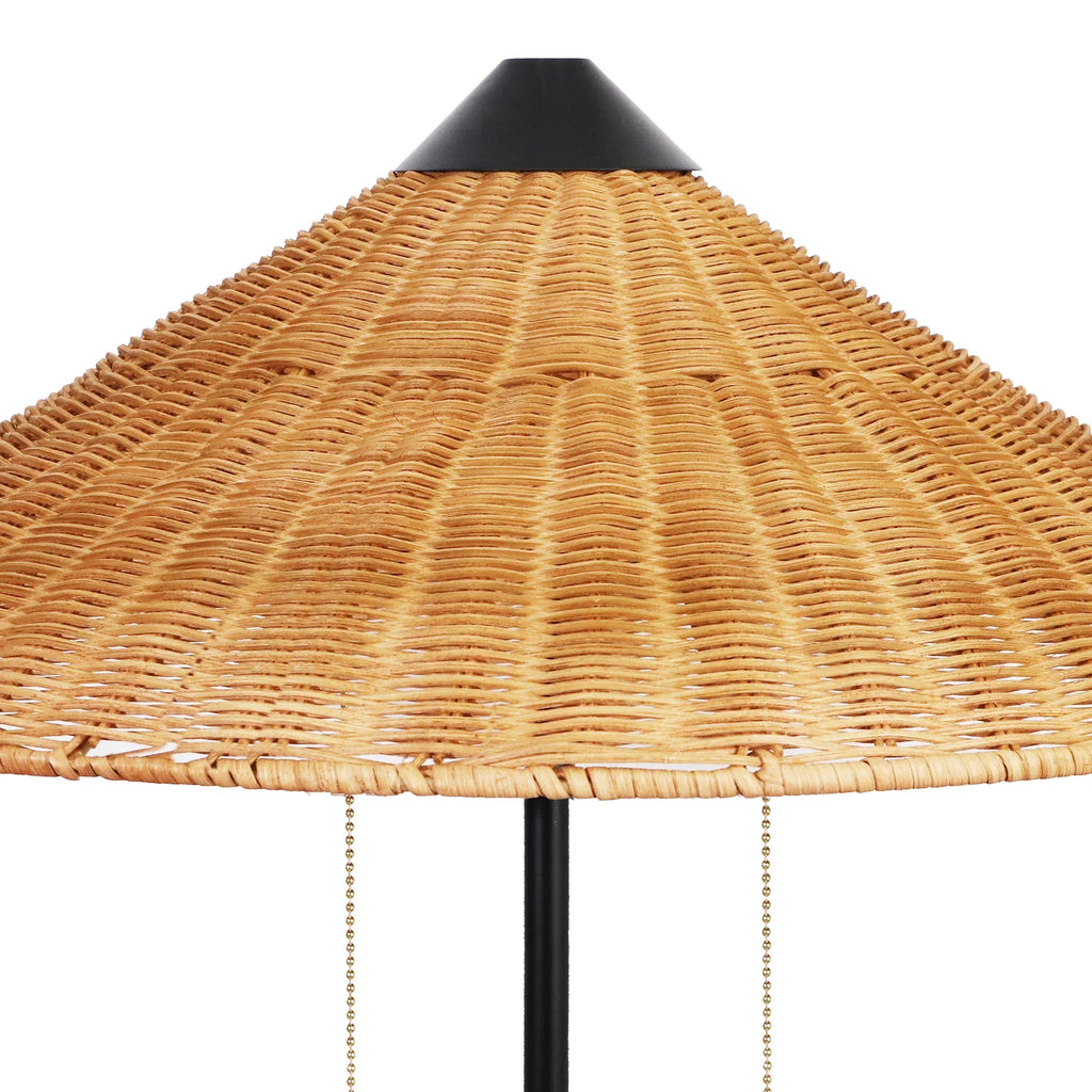 68 inch Floor Lamp Minimalist Rattan lampshade traditional style Lamp Hotel Guest Room Living Room Study Bedroom Bedside Decorative Lighting Lamps Indoor Lighting Shiping from USA