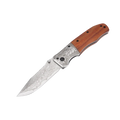 Folding knife, wooden handle, portable pocket knife, sharp, high-end fruit knife, for outdoor use, high hardness knife