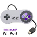 Wired Gamepad for SNES/SFC,Adaptation Genuine SNES/SFC Game Console, Gamepad Handle for Super Nin-tend-o Game Console