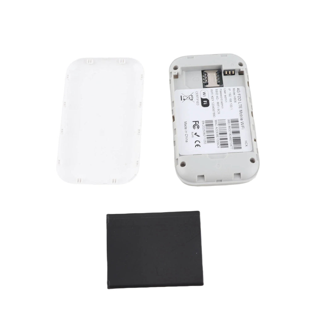 Portable 300Mbps 4G WiFi Hotspot Plug and Play Support 10 Devices Travel Mobile Hotspot with SIM Card Slot for Motorhome