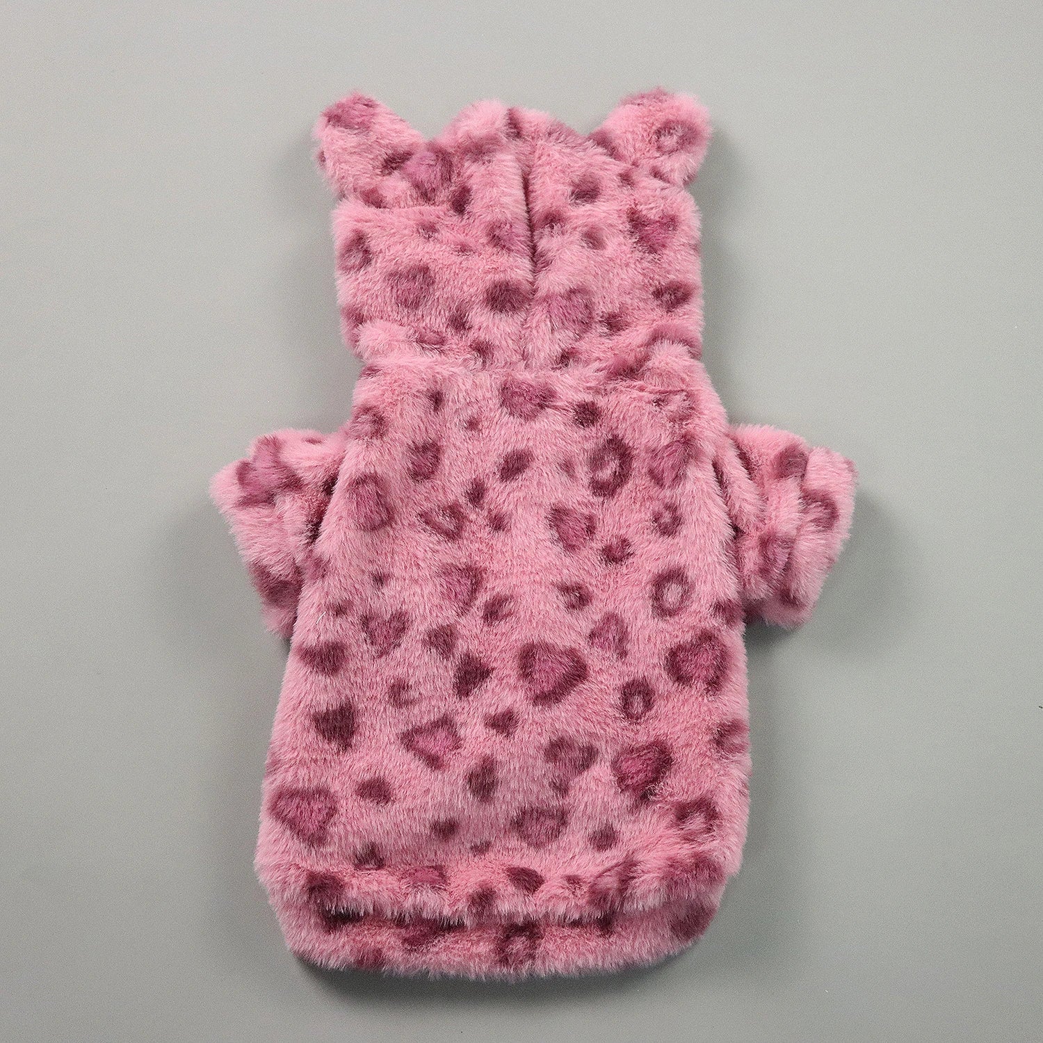 Pet Warm Clothes for Dog Cat Puppy Jacket with Lovely Ear Hat Fuzzy Coat  Sweatshirt Dog Costume Outfits for Small Medium Dog fo