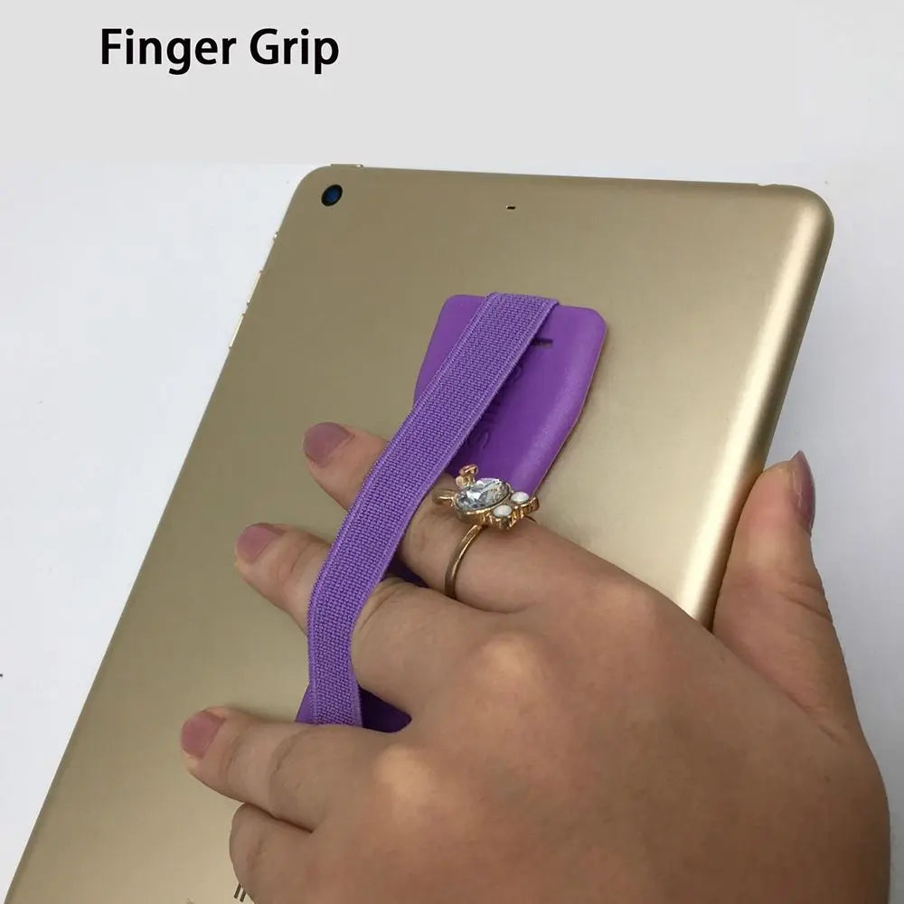 ABS Elastic Tablet Holder One-handed Operation Tablet Stand Selfie Stick Wrist Strap Grip Tablet Tablet Finger Strap Grip Holder