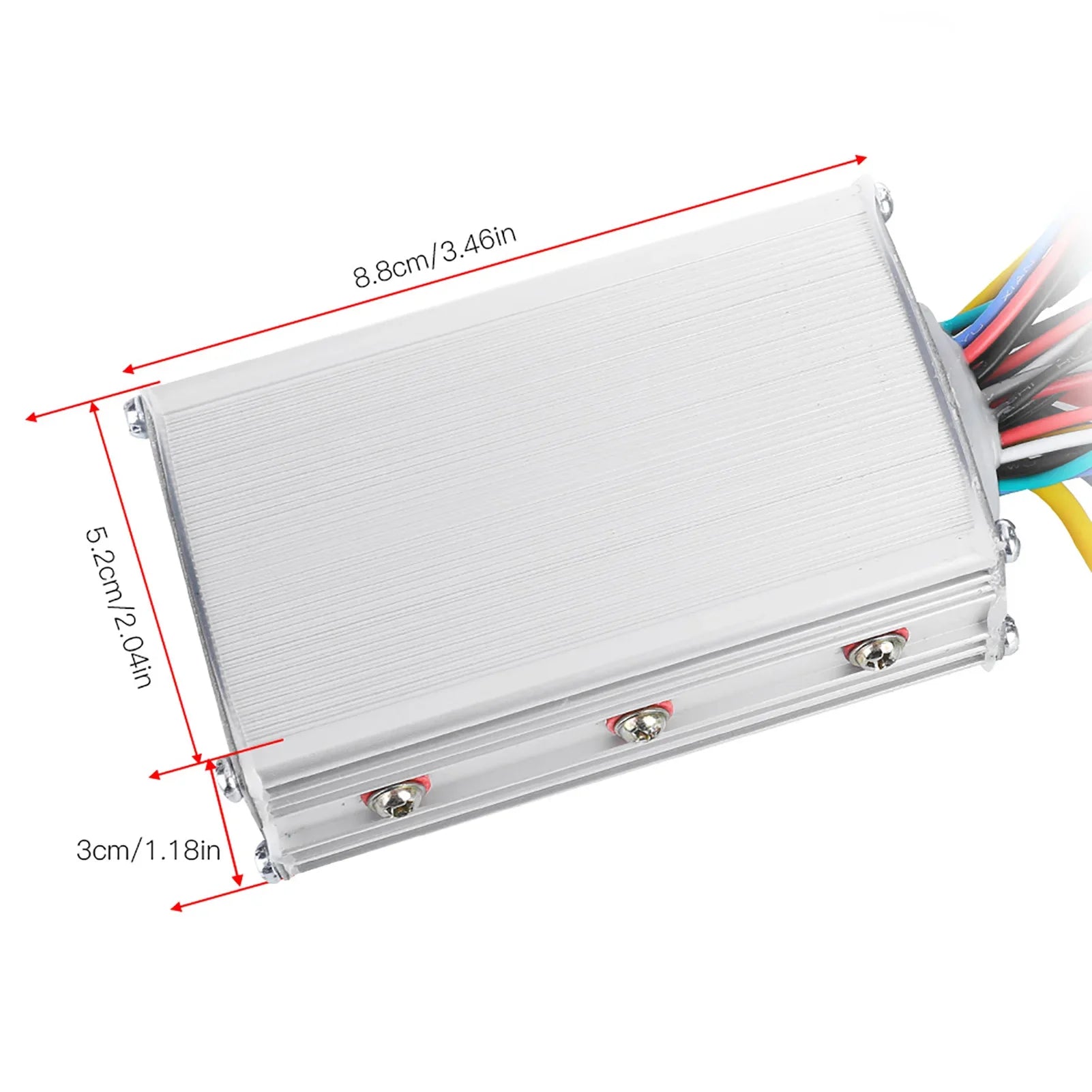 Electric Bike Controller 24V‑48V 13A Brushless Controller with LCD Display Panel E-scooter Meter Control for 22.5mm Handlebar