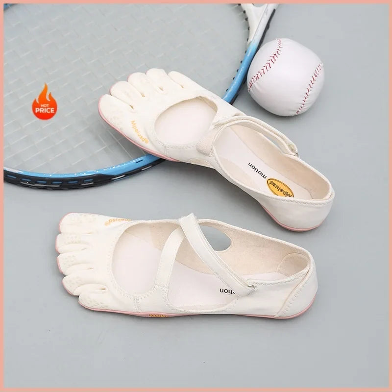 Women‘s Five Toe Shoes with Loop Strap - Barefoot Minimalist Flats for Hiking, Yoga, Gym Quick-Dry Water & Everyday Casual Wear