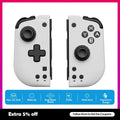 For Switch/Switch OLED Gaming Controller HD Sensory Vibration Hall Joystick Wireless Split Controller Precise and Durable
