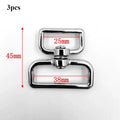 Metal Eight-Character Rotating Buckle Ring Anti-Knotting Dog Chain Buckle Connecting Ring DIY Jewelry Pendant Jewelry Accessory