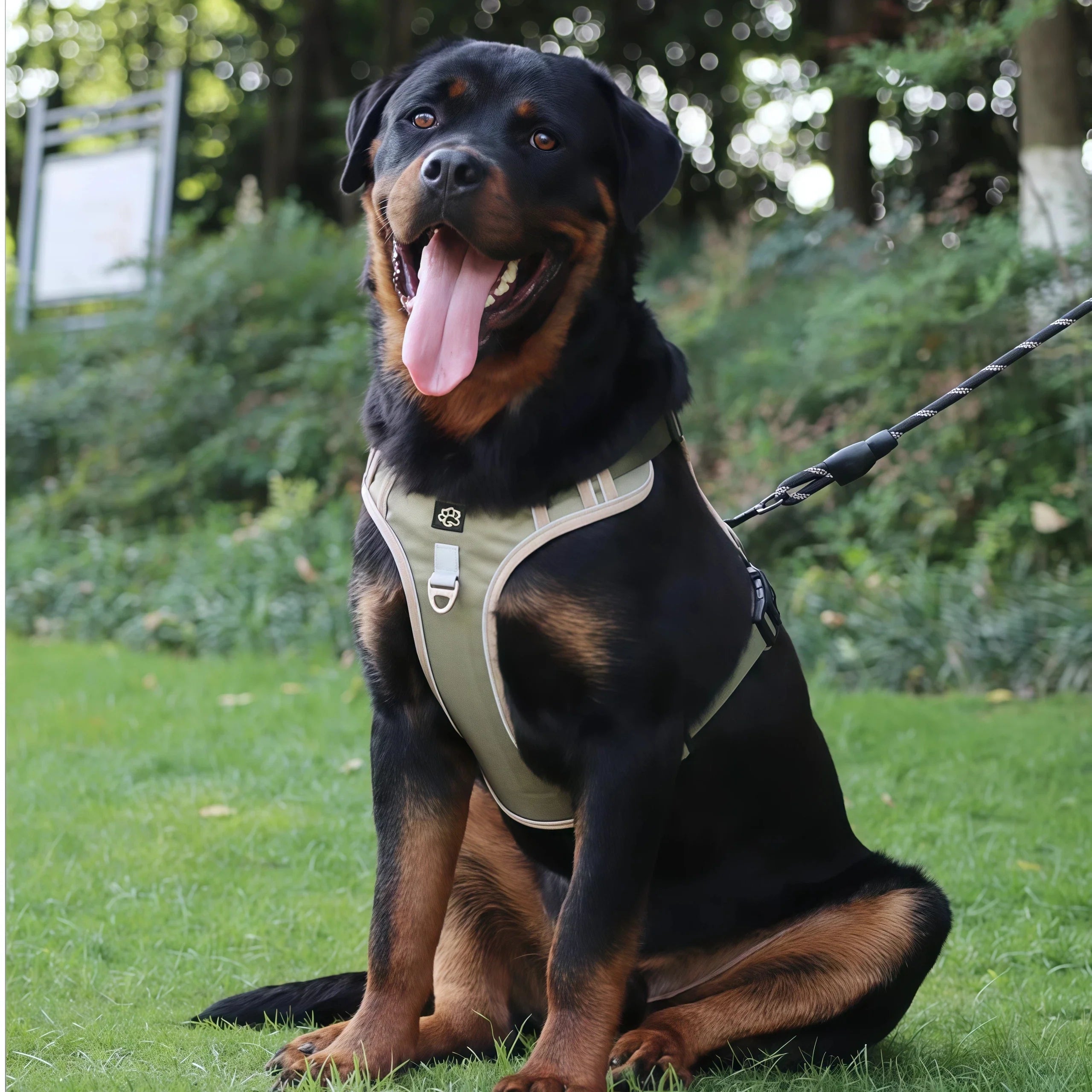 Pet Dog Tactical Harness Reflective For Medium Large Dogs Vest Adjustable Reflective Big Dog Harnesses Pet Accessoires Supplies