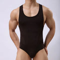 Men's underwear ice silk shapewear sports one-piece shapewear cool swimming underwear breathability men's underwear