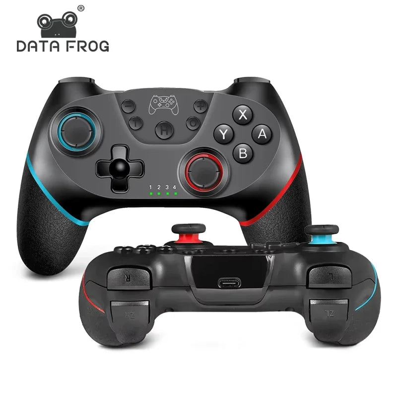 DATA FROG Wireless Bluetooth Game Controller For Switch/Switch Lite Console Joystick Gamepad