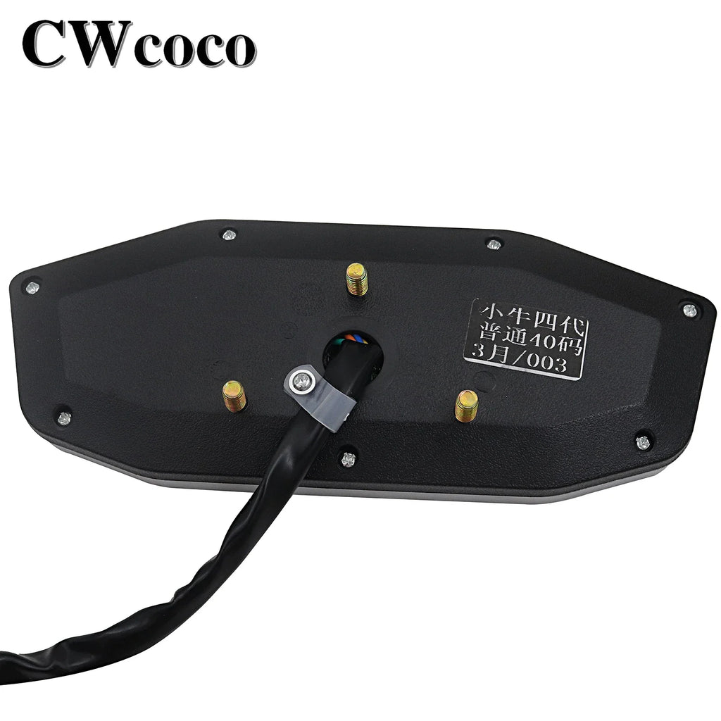 Electric Scooter 60V 72V Odometer Battery Power Display Speedometer Gear Table For Citycoco Scooter Harley Scooter Accessories