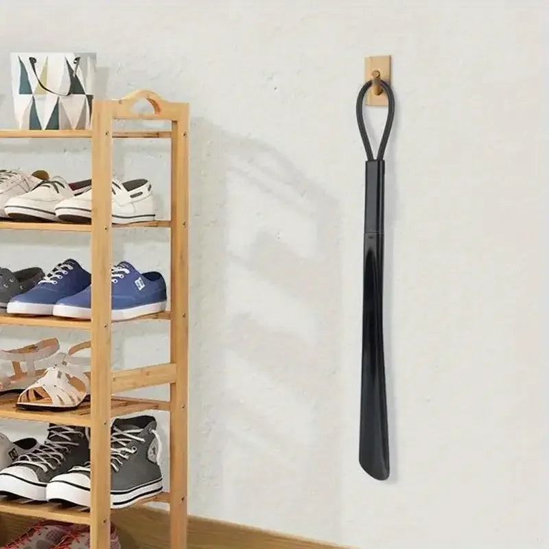 1pc Extra Long Flexible Plastic Shoe Horns Do Not Require Bending
