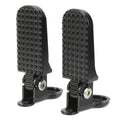 Bicycle Rear Pedal for Electric Bike Foldable Design Aluminum Alloy Material Anti Slip Pattern Wide Application