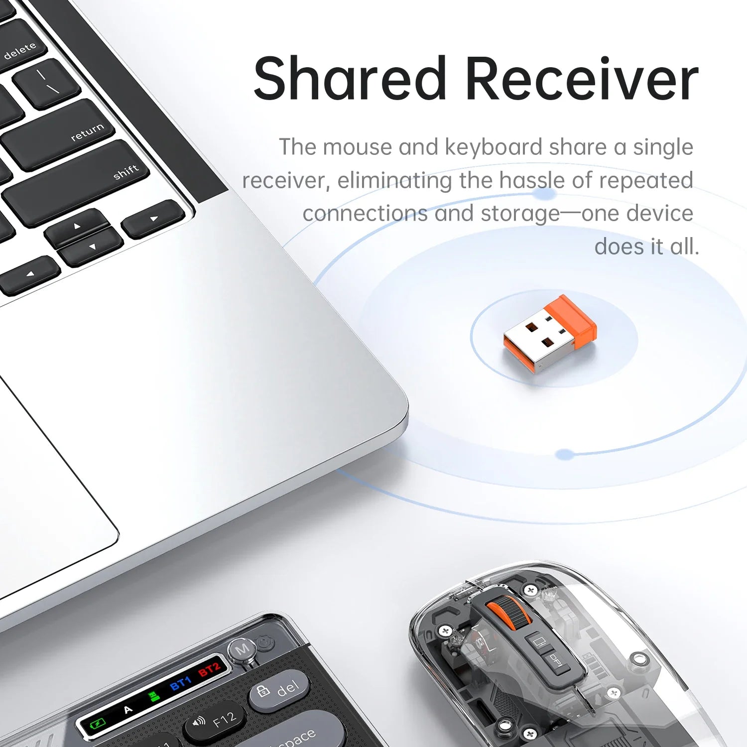 Bluetooth Wireless Keyboard Mouse Set Laptop Silent Button Charging Portable Mini Wireless Keyboard Office Typing