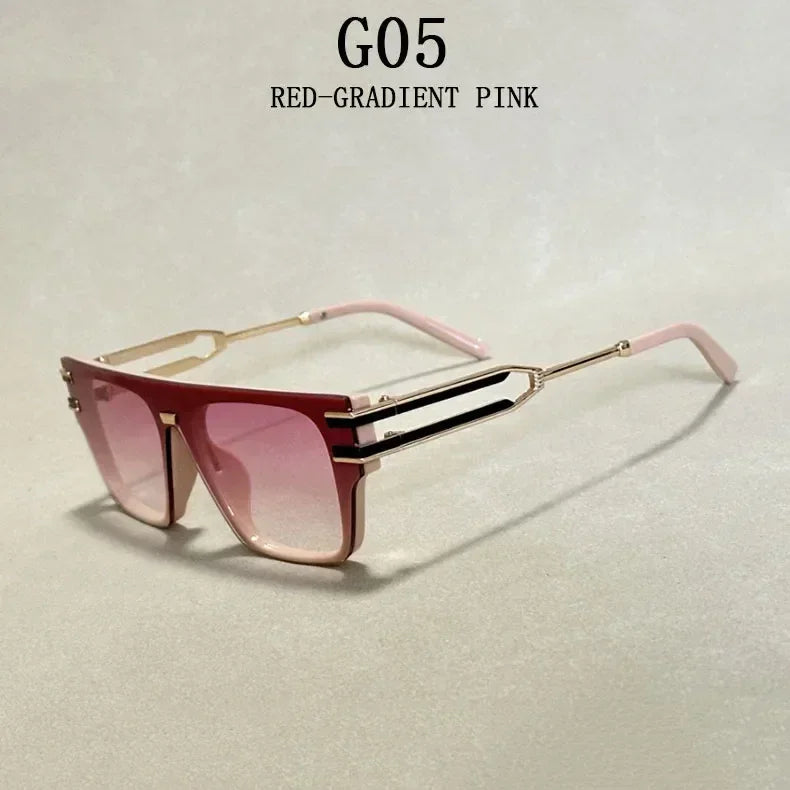 2024 Fashion Sunglasses For Men Vintage Glasses Vintage Designer Sunglasses For Men Retro Shades Lentes De Sol Mujer Zonnebril