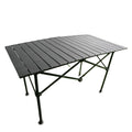 Lightweight Stainless Steel Foldable Camping Table for Outdoor Adventures Picnics Gym Use Exteriors