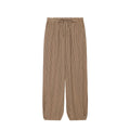 Women's Long Pants 2026 Summer New Style Red Plaid Drawstring Lantern Pants Long Pants Beach Vacation Casual Fashion