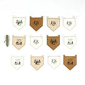 Camping Tent Atmosphere Flag Decoration Scene Layout Flag Outdoor Camp Travel Flag Felt Pennant Hanging Cloth Camping Equipment