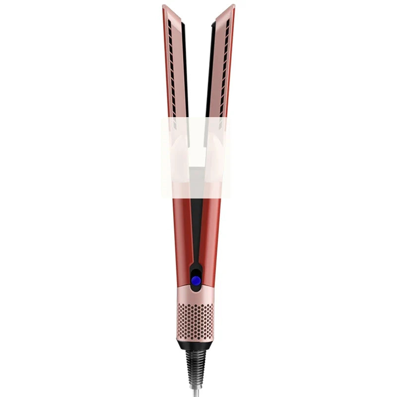 2-in-1 Hair Straightener and Dryer Combo - Negative Ion Heating Flat Iron for Quick, Long - Lasting Hair Styling at Home，salon