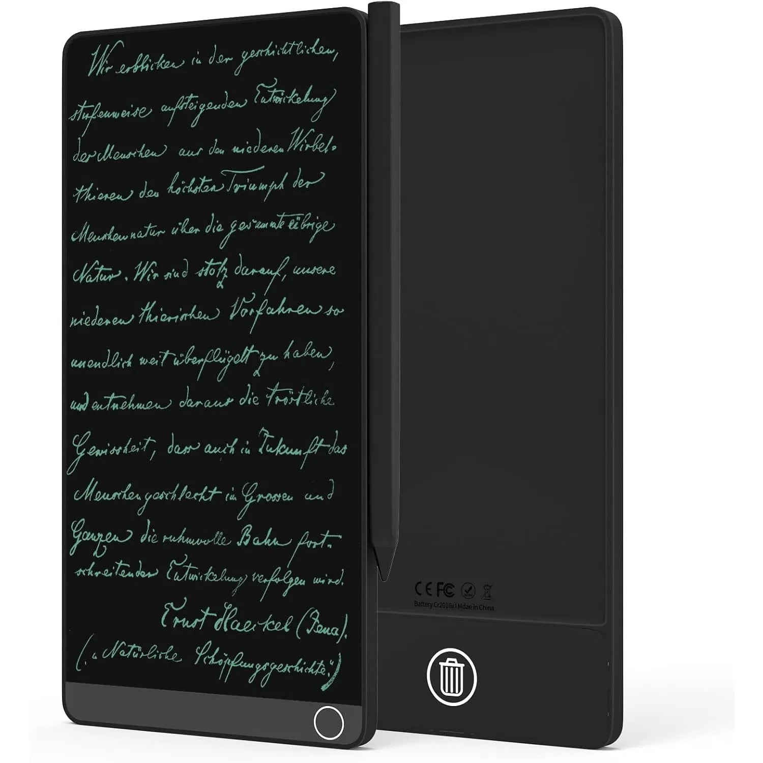 6.5" Full Screen LCD Writing Tablet, Portable Digital Notepad, Lightweight Pocket Design, Ideal For Creative Sketching Drafting