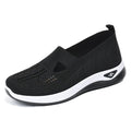 2025 Spring Women's Sports Shoes Mesh Fashionable Breathable Lightweight Non-slip Wear-resistant Casual Sports Shoes Flat Shoes