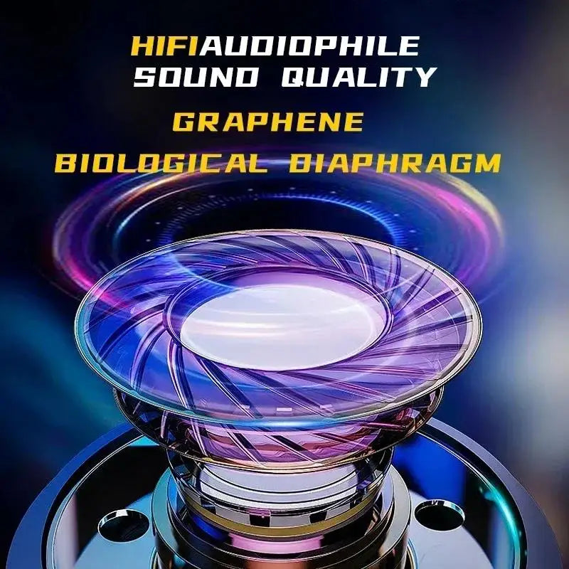 Bluetooth Headset Wireless Earbuds With Microphone Stereo Bass Clear Voice Call Control For Smart Phone Mobile Phone Music Calls