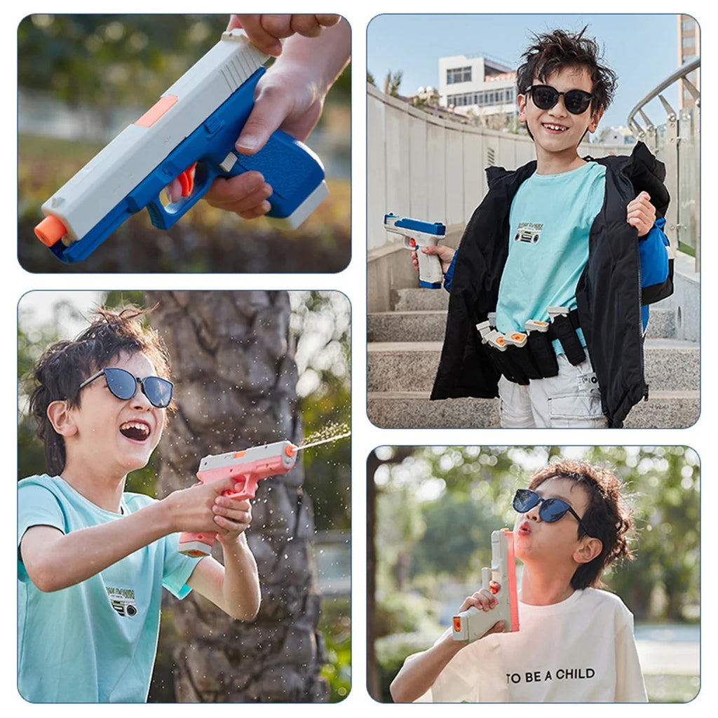 Electric Water Gun Water Spray Toys Bursts Children's High-pressure Strong Charging Energy Water Automatic Children's Toy Guns