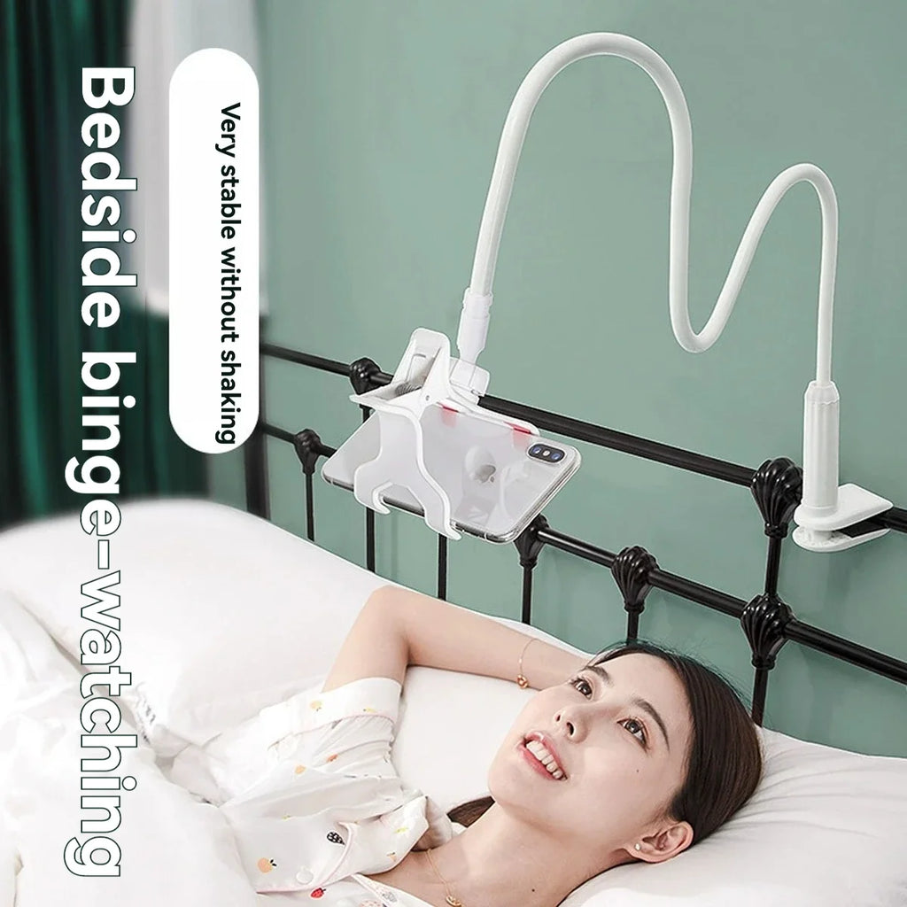 Tablet Bracket for Bed Desk Gooseneck Tablet Stand Flexible Long Arm Clamp 11 inch Tablet Holder For Smartphone Pad