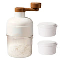 Manual Ice Crushers Shaved Ice Machine Small The Smoothies Machine Unplugged The Ice-making Box Household Hand Portable Crusher