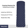 Camping Inflatable Mattress In Tent Folding Camp Bed Sleeping Pad Picnic Blanket Travel Air Mat Camping Equipment