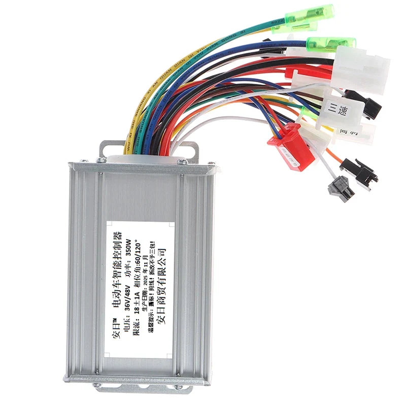 Electric Bicycle Accessories 36V/48V Electric Bike 350W Brushless DC Motor Controller For Electric Bicycle E-bike Scooter