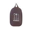 Outdoor Cooking Bag Camping Storage Bag PortableCooking Utensil Organizer Storage Pouch Picnic Bag Utensil Storage Pouch