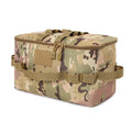 Large Capacity Outdoor Camping Storage Bag - Ground Nail Tool Bag with Picnic Cookware Utensils Kit Gas Canister Organizer