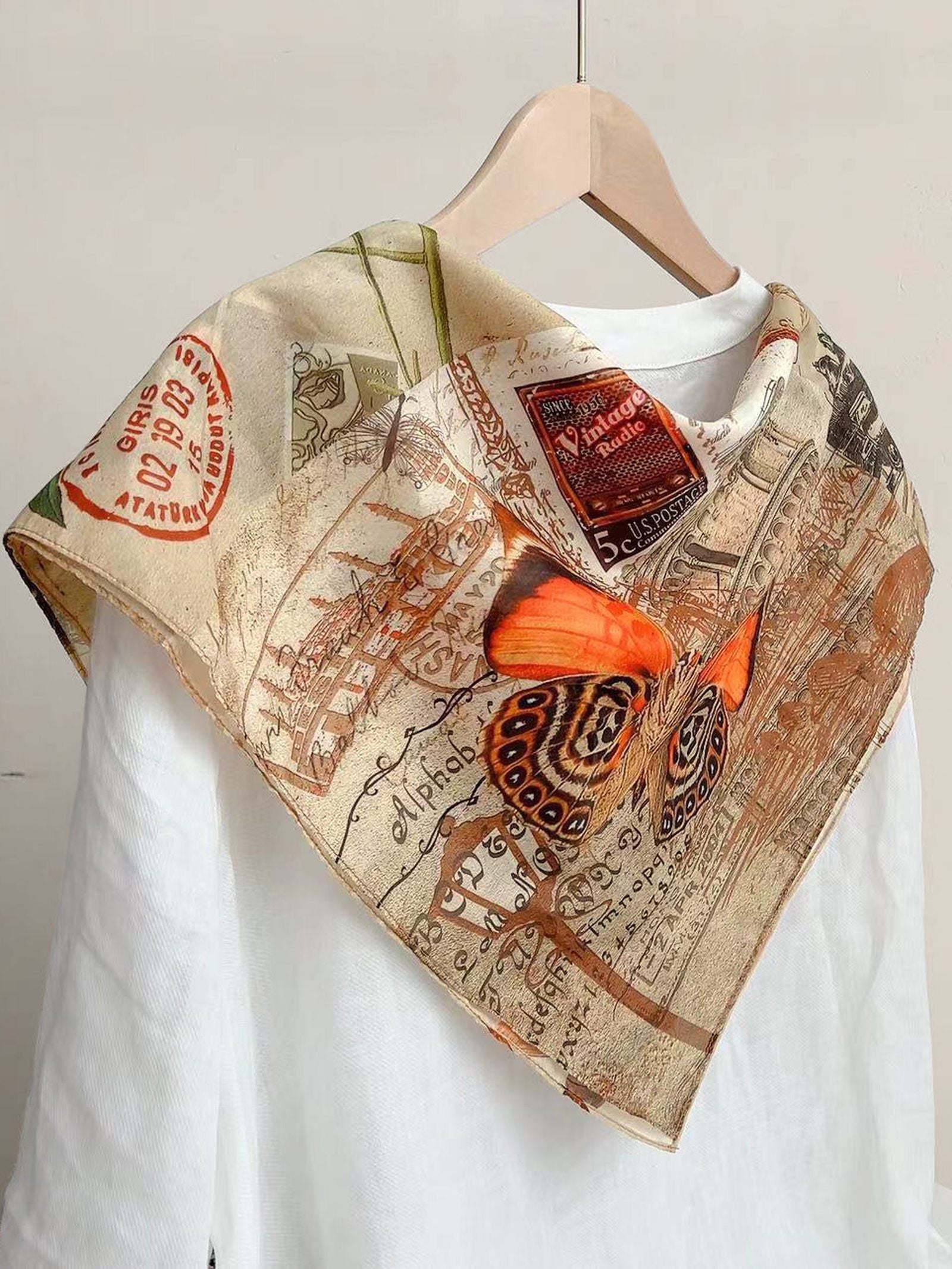 Airy Silk Cotton Everyday Scarf