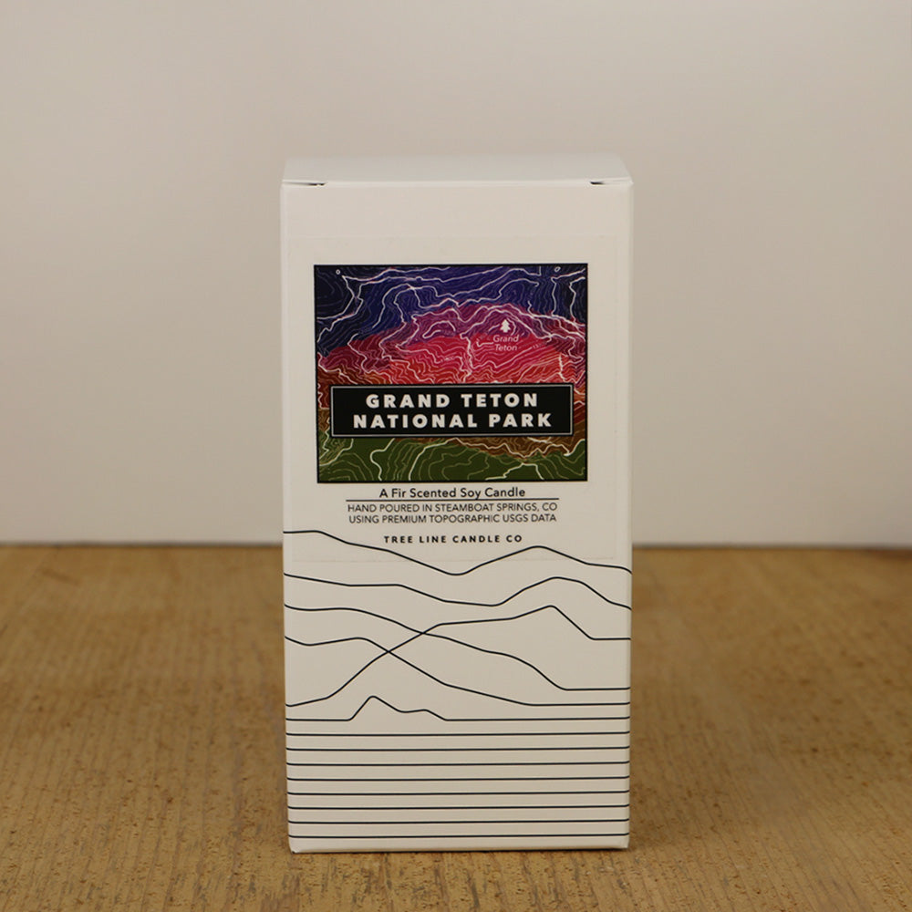 Grand Teton National Park Candle