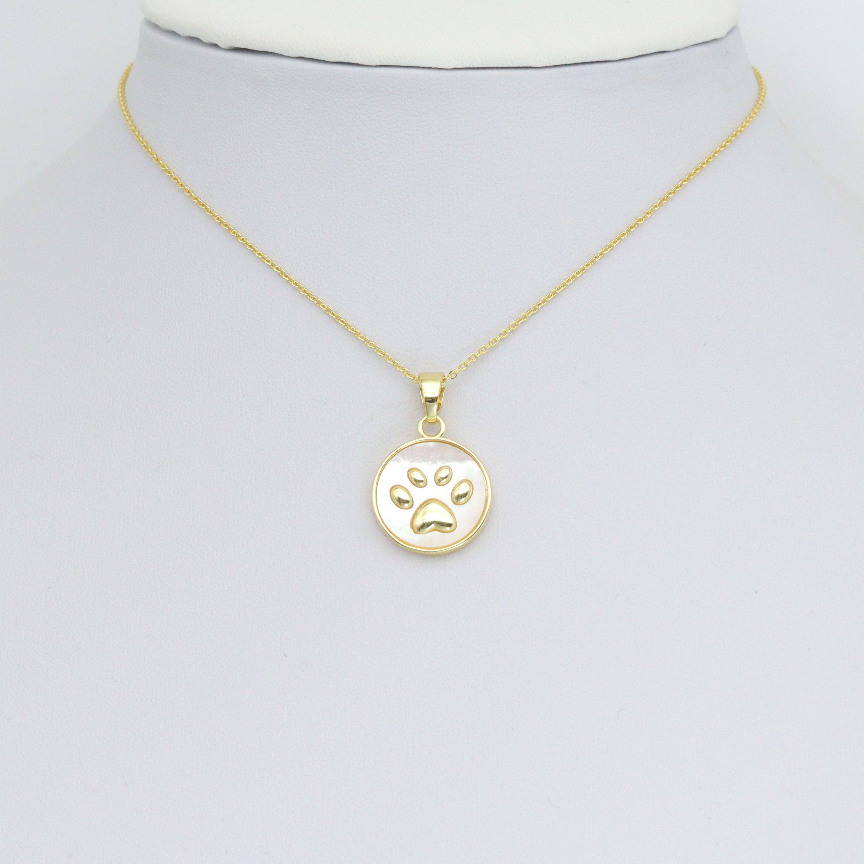 Mop Paw Charm Pendant, Sku#LX790