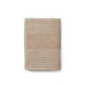 JUNA Check Bath Towel, Sand