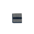 JUNA Check Washcloth, Dark Blue