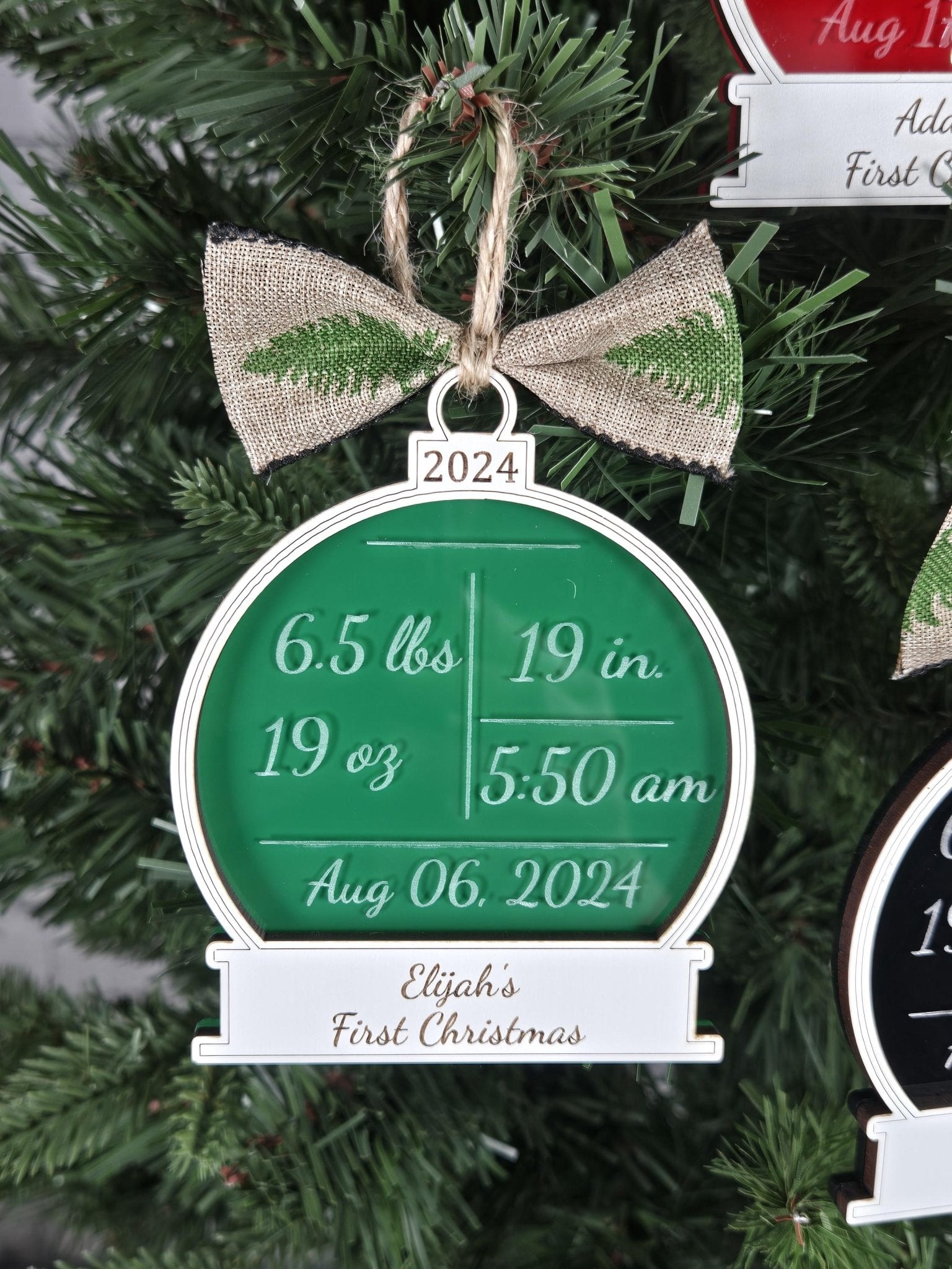 Baby's First Christmas Ornament