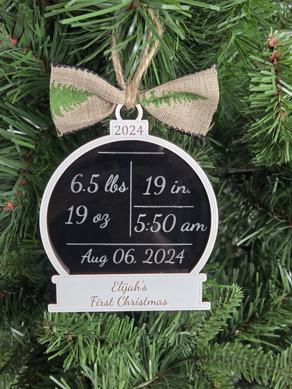 Baby's First Christmas Ornament