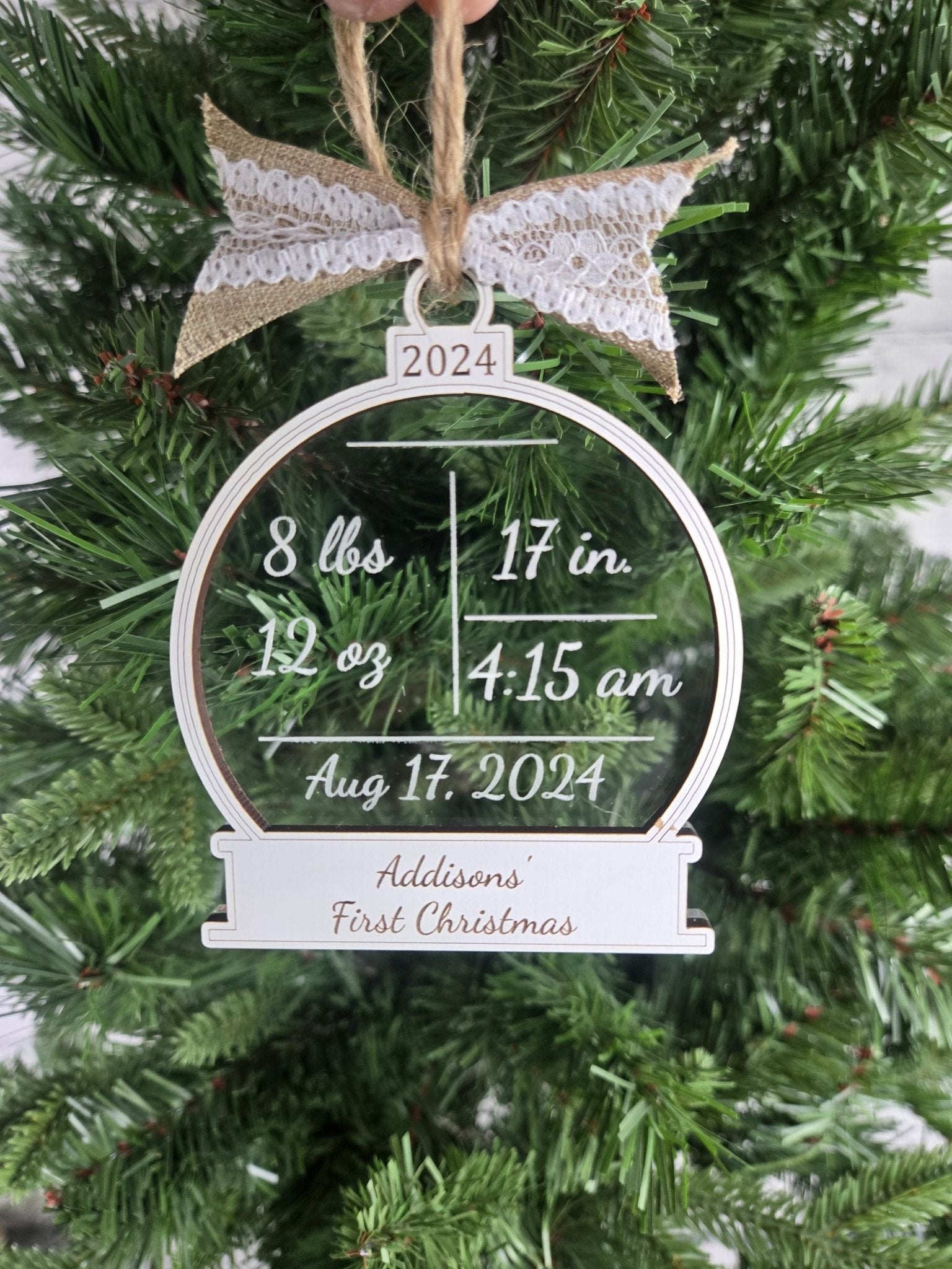 Baby's First Christmas Ornament