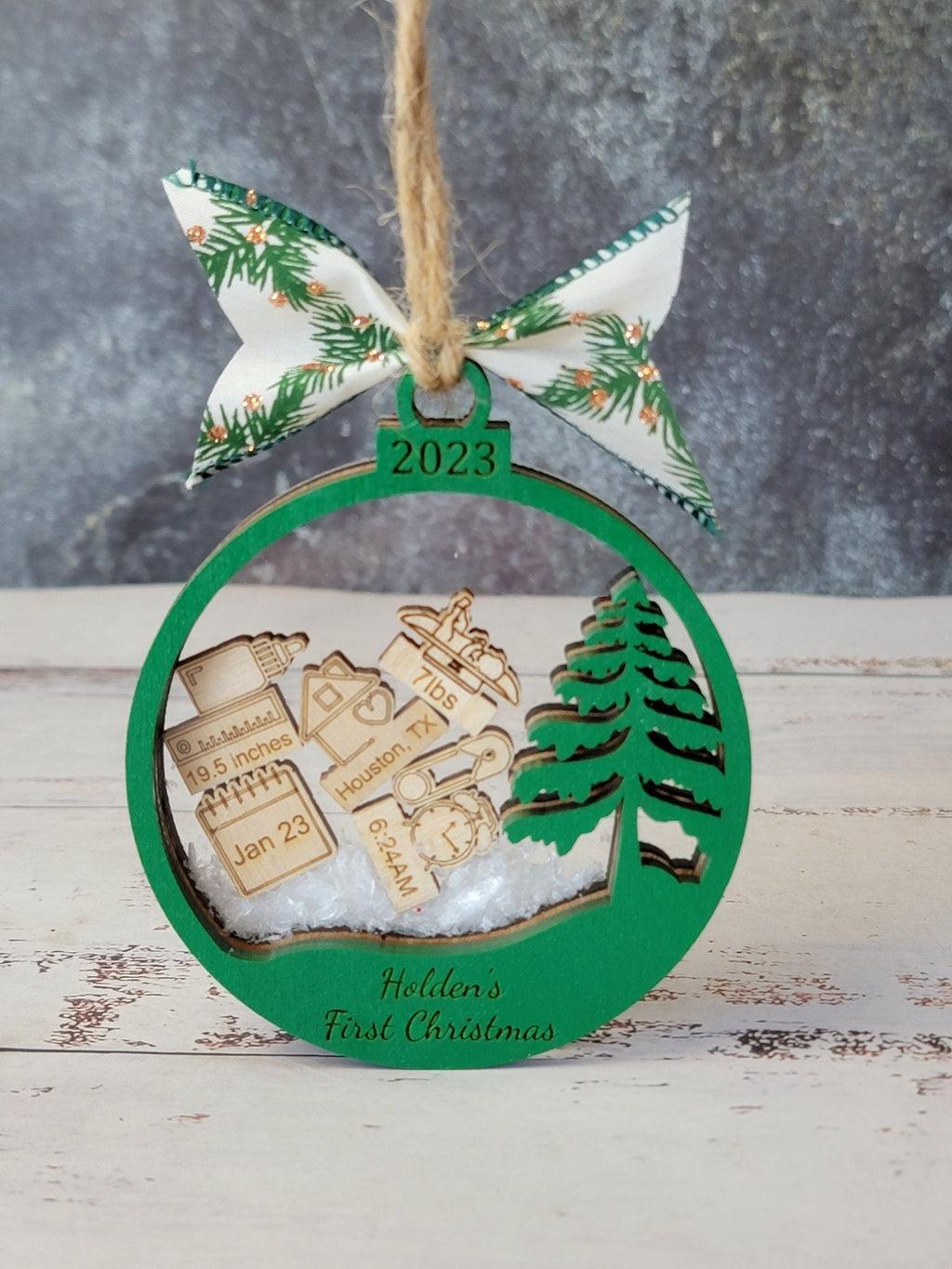 Baby's First Christmas Ornament Tree Edition