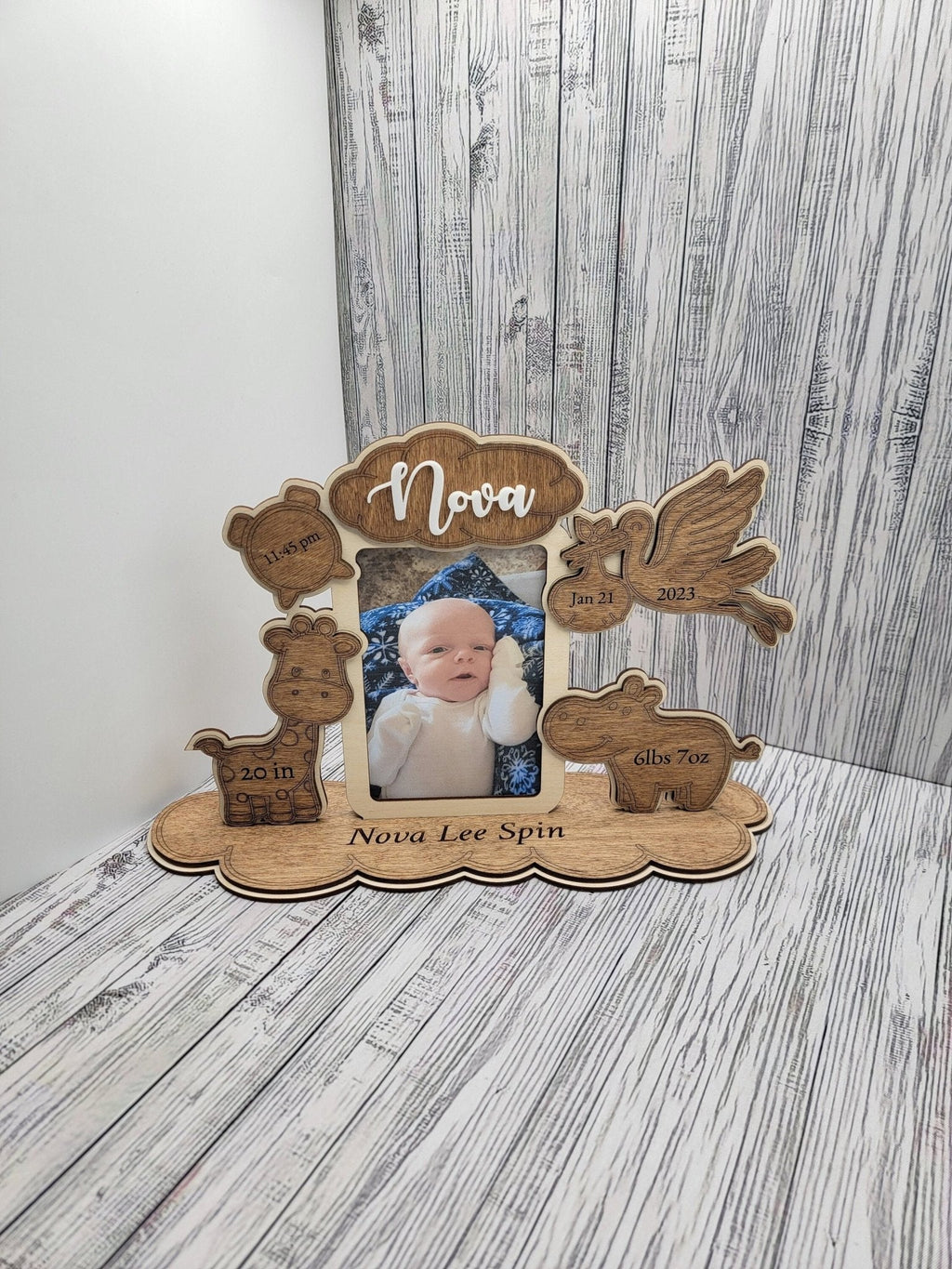 Birth Announcement Frame