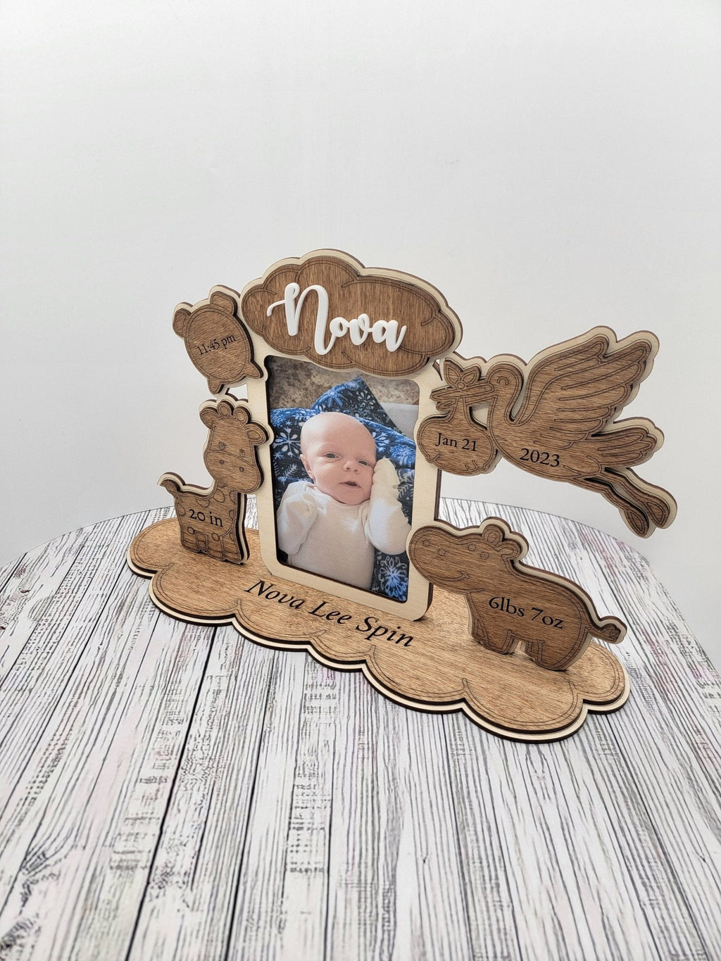 Birth Announcement Frame