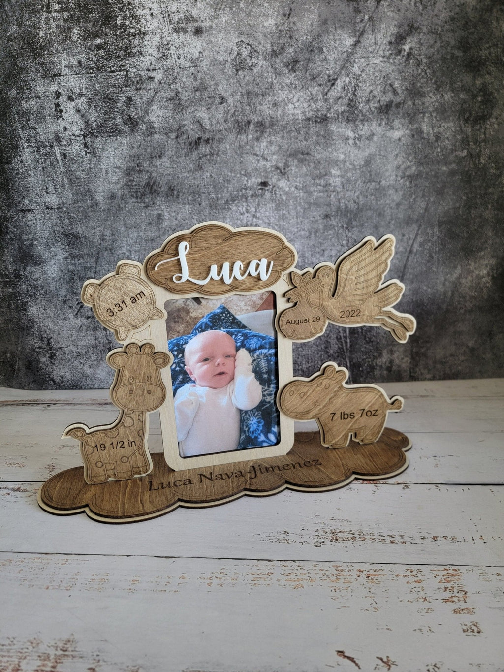Birth Announcement Frame