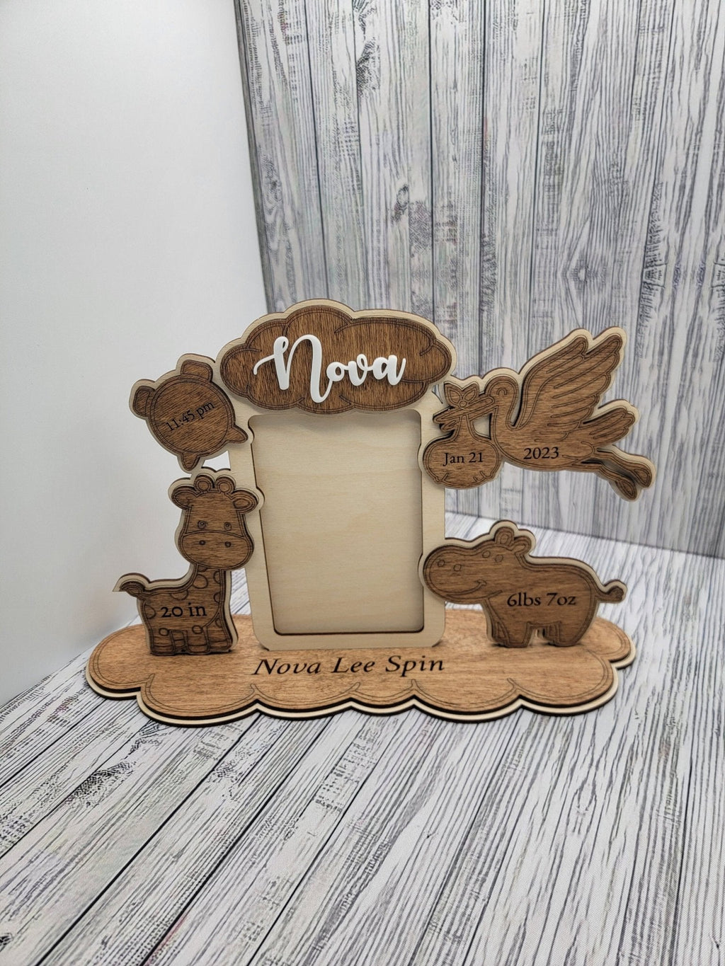 Birth Announcement Frame